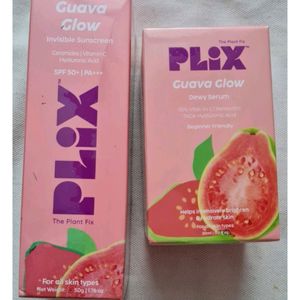 Plix Serum And Sunscreen