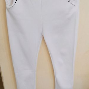 Diwali Offer White Capri