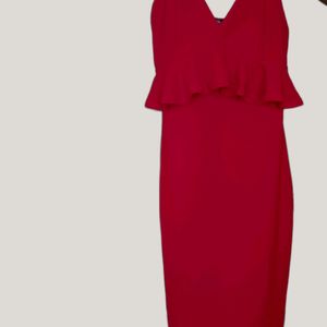 Shein Red Bodycon Dress