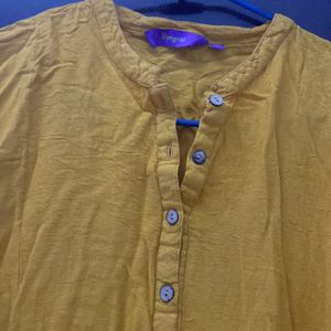 rangriti mustard kurta