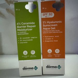 Derma Co Moisturizer And Sunscreen