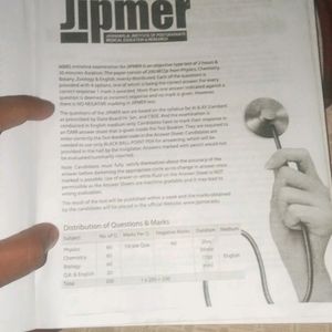 Jipmer Neet Helpful Pyq Book