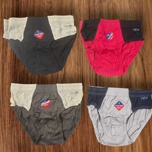 Set Of 4 Gents Cotton Briefs(80cm)