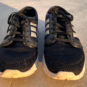 Adidas Black Running Shoes