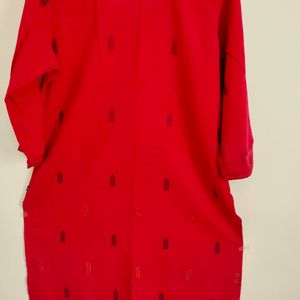 Red Kurta