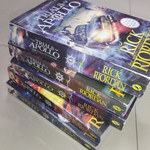 Percy Jackson Trials Of Apollo Series