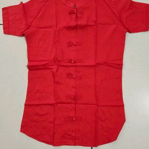 Style Red Shirt For Boys