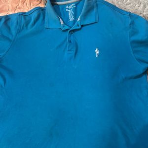 Cotton Rich Jockey Blue T-shirt