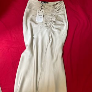 Zara Satin Skirt