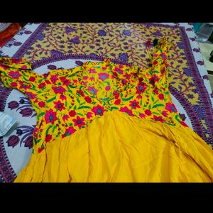 Yellow kurti