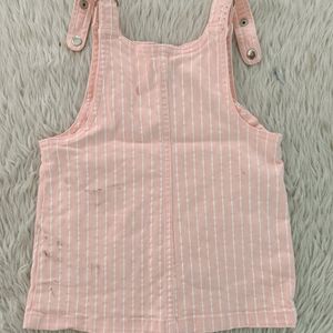 Baby Hop Peach Dungaree (Girls)