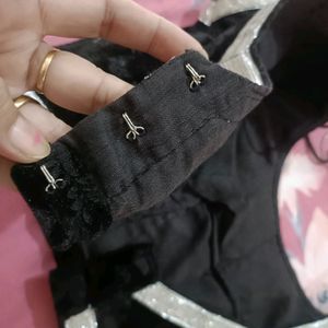 Blouse Black Velvet