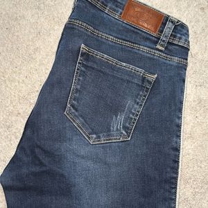 Slim Fit Rugged Jeans