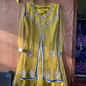 Yellow Ethnic Suit