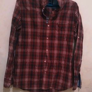 Checked Cotton Shirt For Men