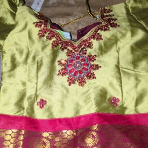 Pattu Pavadi (South Indian)