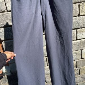 Grey Tailored Wide Leg Trouser