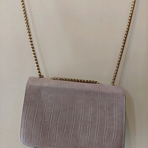 Stylish Lavender Sling Bag