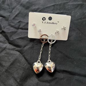 Heart Combo  Earrings