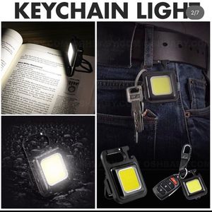 Keychain LED Light With Hook Type C Port