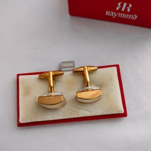 Gold Metal Cufflinks (Men's)