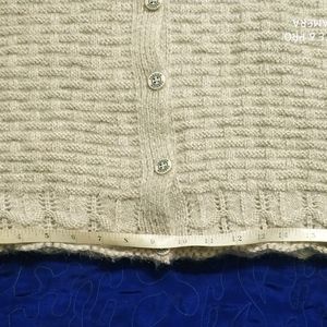 HAND WOVEN Never Used Woolen Cardigan