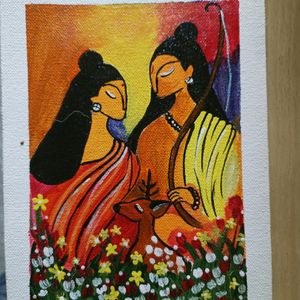 Shree Ram Seeta Painting