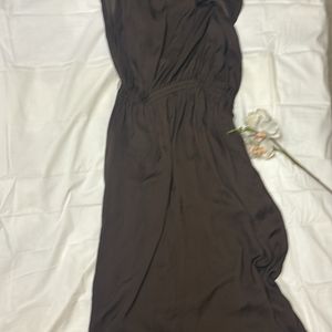 Zara Brown Maxi Dress