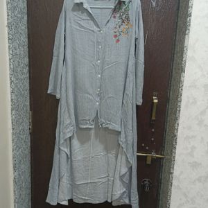 High Low A Line Kurta