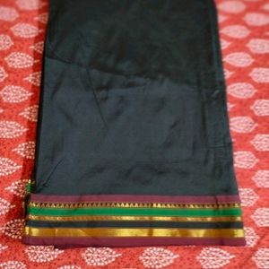 Black Silk Saree