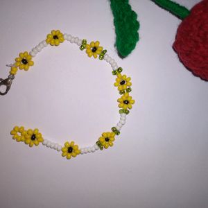 Yellow Flower  Bracelet