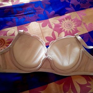 Push Up Rose Silk Bra