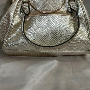 Diamond Golden Hand Bag