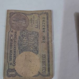 Old One Rupee Notes