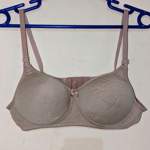 Nude Padded Push Up Bra