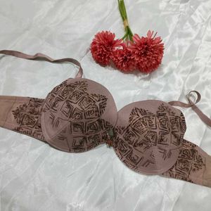 Imported Designer Bra With Shimmer Shining