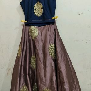 Embroidered Lehnga Dress