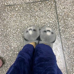 Cartoon Woolen Boots