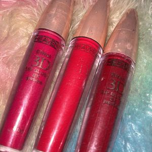 Red Mahroon Nd Pink(Rani) Colour Lipstick Lipgloss