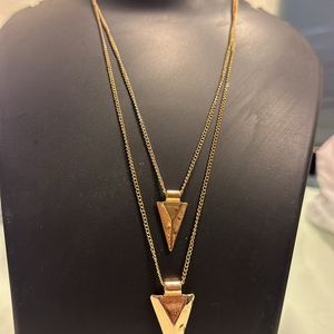 Tringle Double Necklace