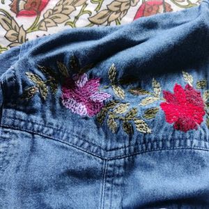 Embroidered Denim Jacket