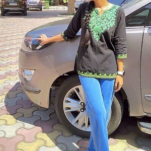 Black Short Kurti