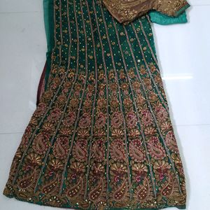 Beautiful Fish Cut Lehnga Saaree