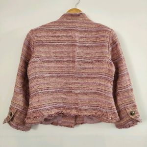 Multicolor Tweed Jacket ( Women)