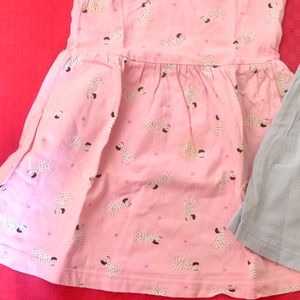 Pure Cotton Frocks For Girls 2-3 Years Age