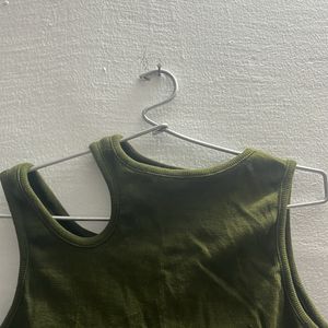 Olive Green Cami Top