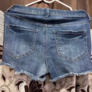 Mudd. Denim High-Rise Shorts