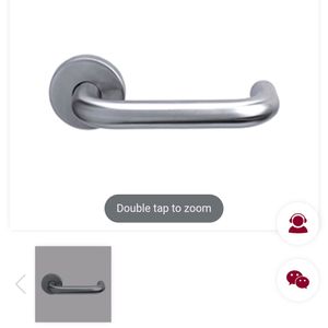 Evalco LH001SS Tube Lever Handle Stainless Steel