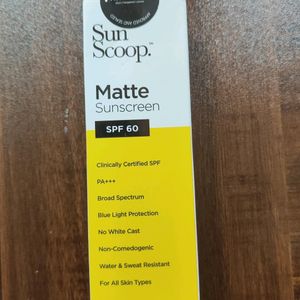Sunscoop Matte Sunscreen