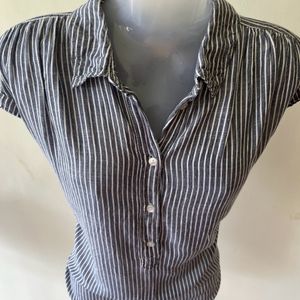 H&M Striped Casual Shirt